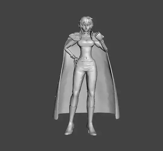 Vice Admiral Doll 3D Model