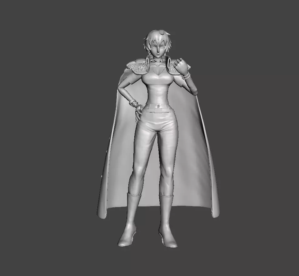 Vice Admiral Doll 3D Model 3D print model_0