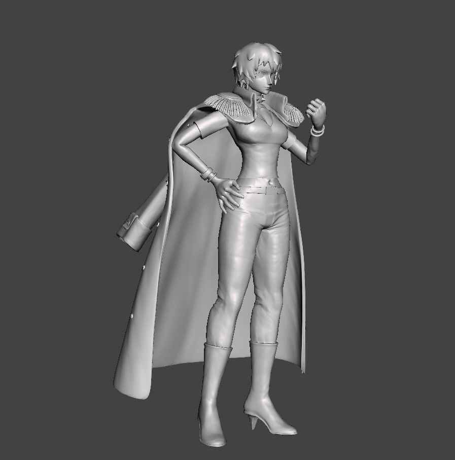 Vice Admiral Doll 3D Model 3D print model_2