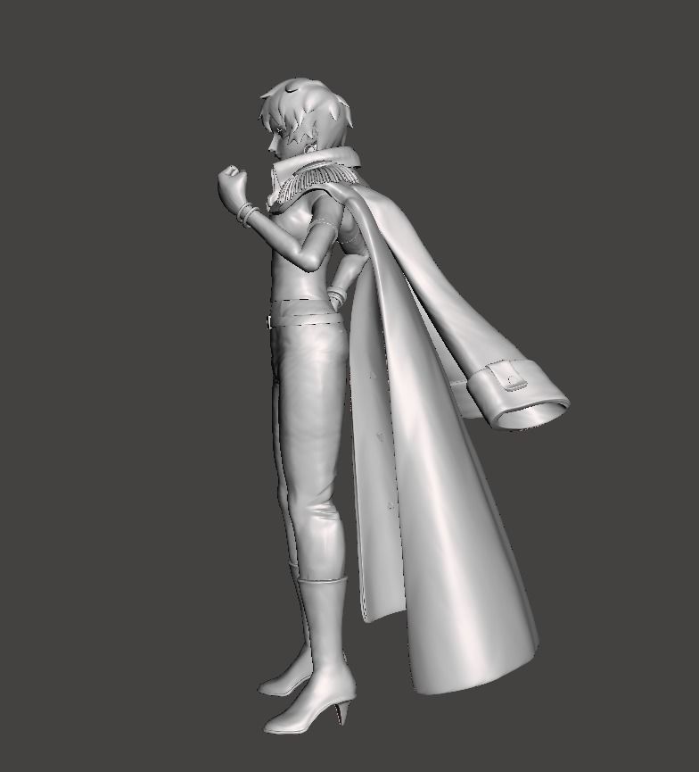 Vice Admiral Doll 3D Model 3D print model_1