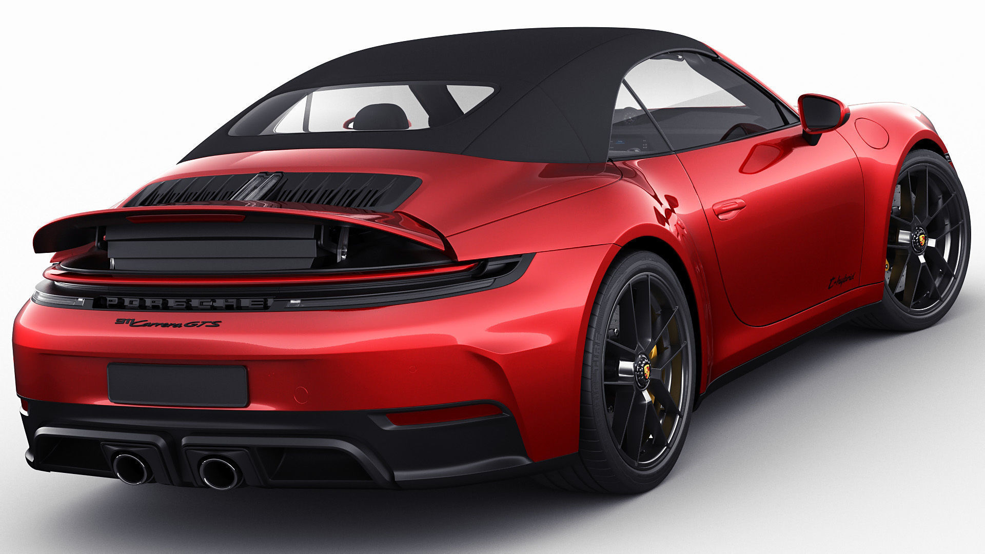 Porsche 911 Carrera GTS Cabriolet 2025 3D model_8