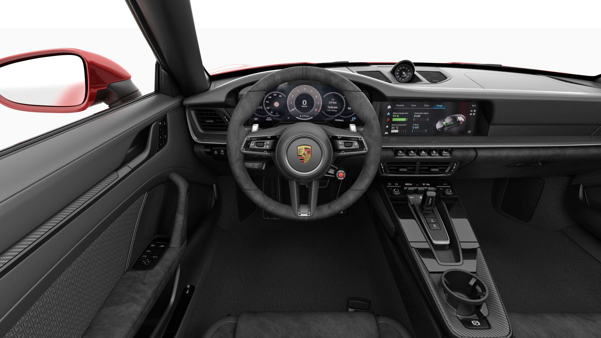 Porsche 911 Carrera GTS Cabriolet 2025 3D model_31