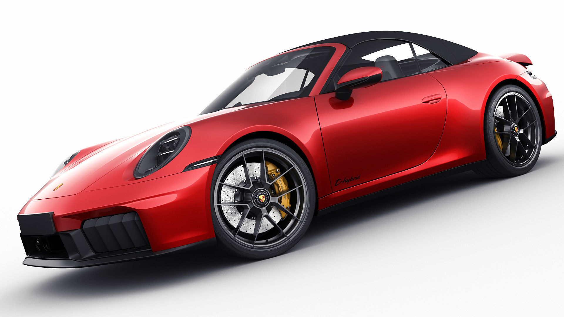 Porsche 911 Carrera GTS Cabriolet 2025 3D model_20