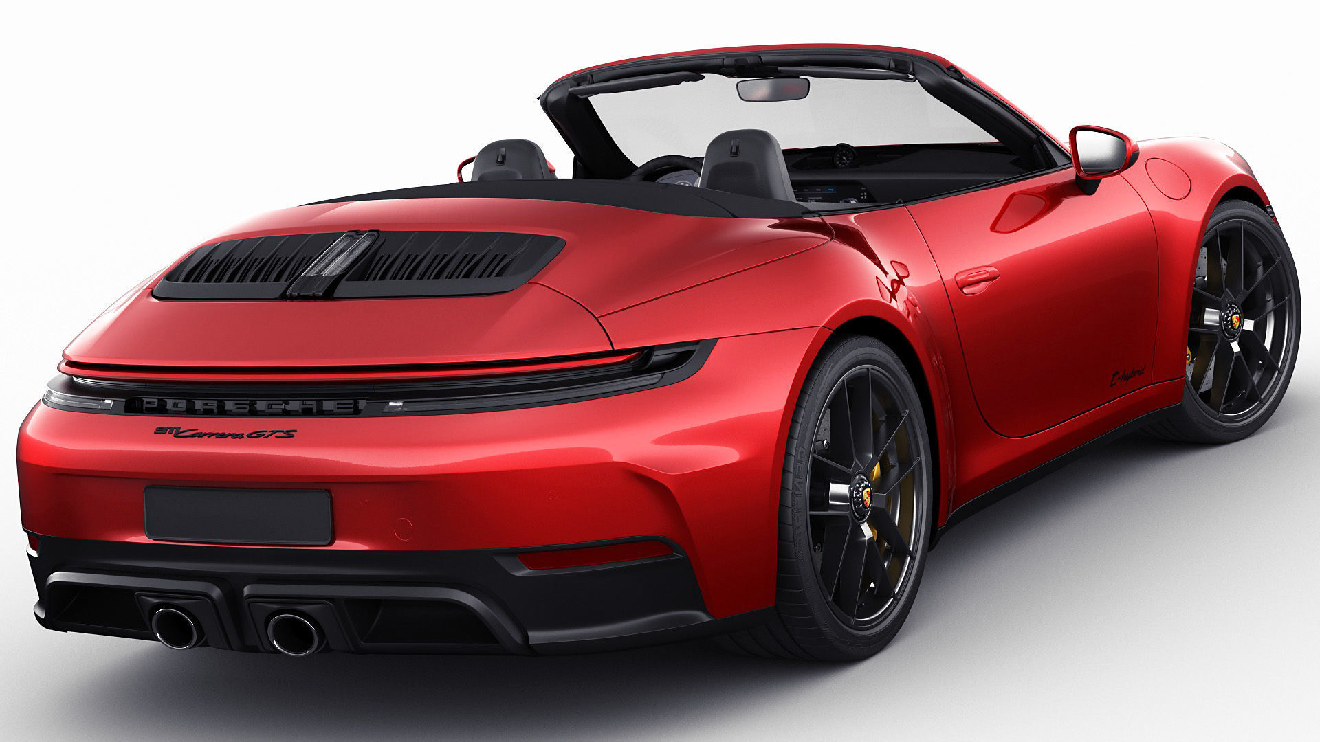 Porsche 911 Carrera GTS Cabriolet 2025 3D model_7