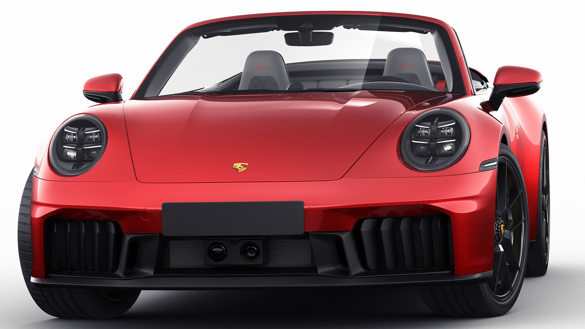 Porsche 911 Carrera GTS Cabriolet 2025 3D model_25