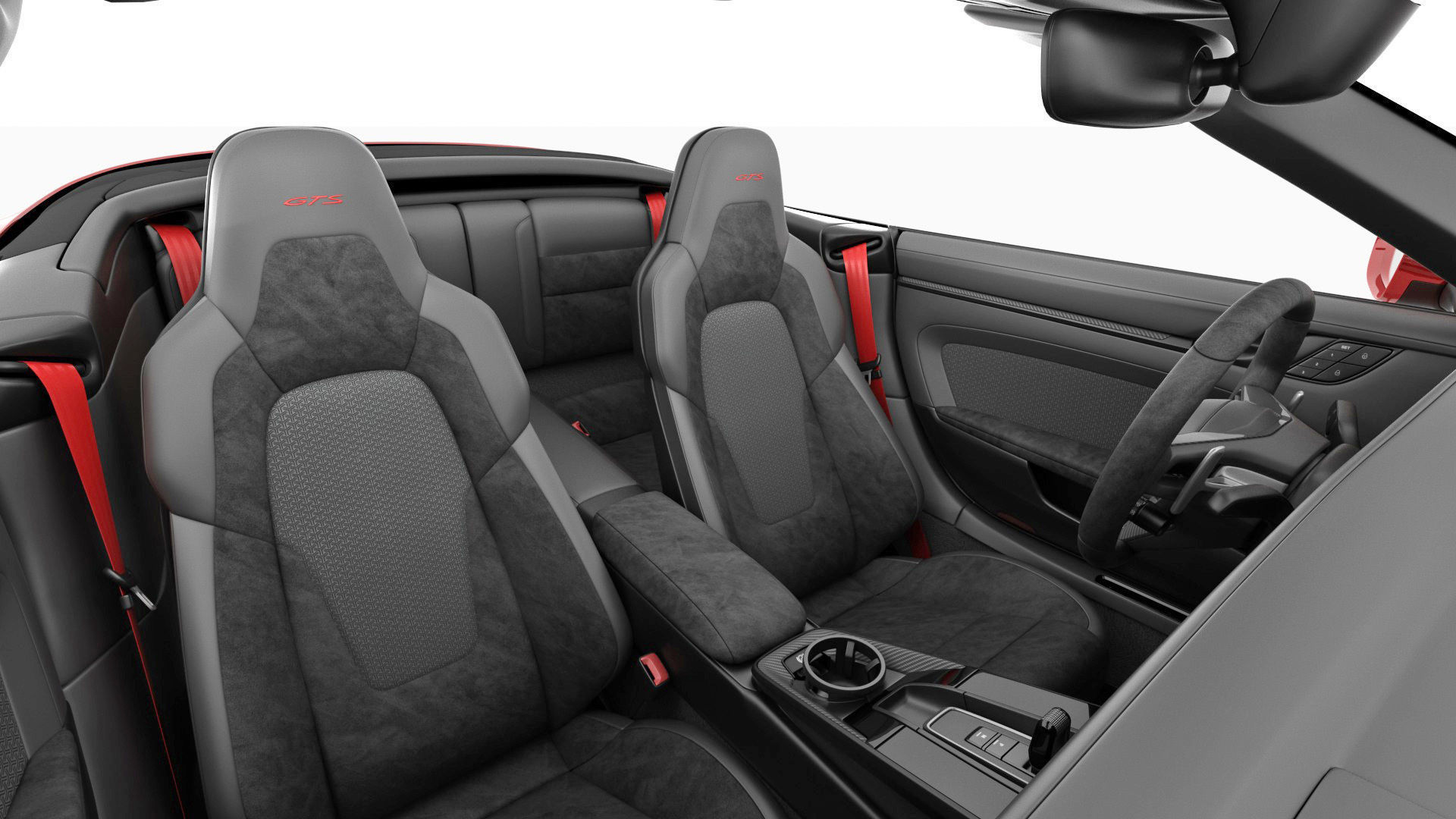 Porsche 911 Carrera GTS Cabriolet 2025 3D model_29