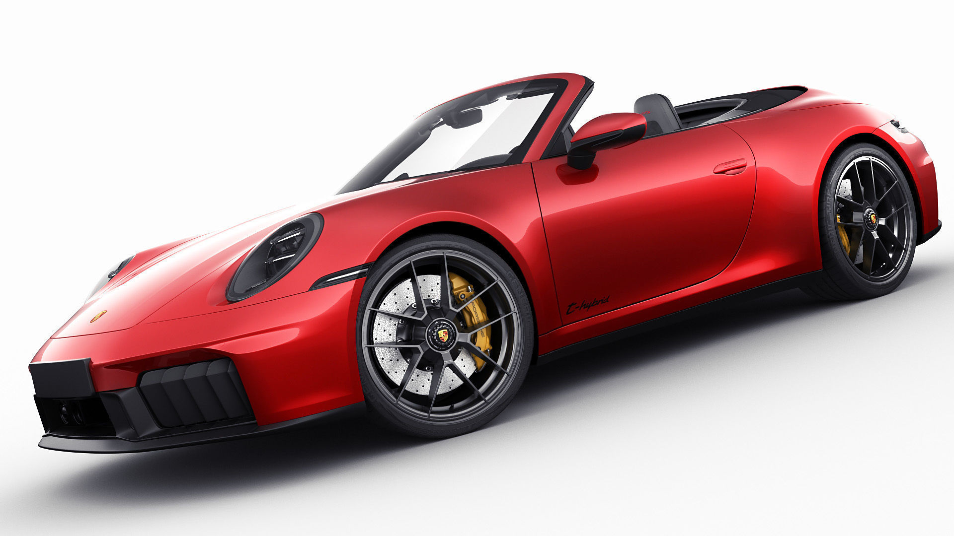Porsche 911 Carrera GTS Cabriolet 2025 3D model_19