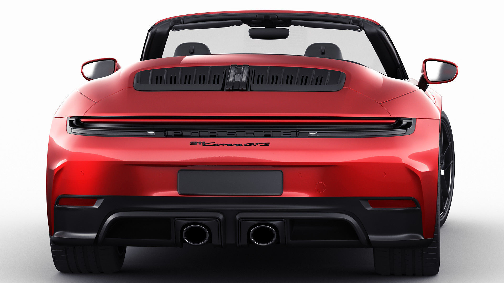 Porsche 911 Carrera GTS Cabriolet 2025 3D model_26
