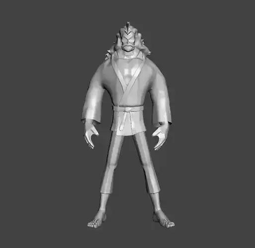 Hundredth Dan Hack One piece 3D Model
