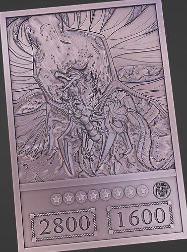 Black-Winged Dragon - yu-gi-oh Free 3D print model