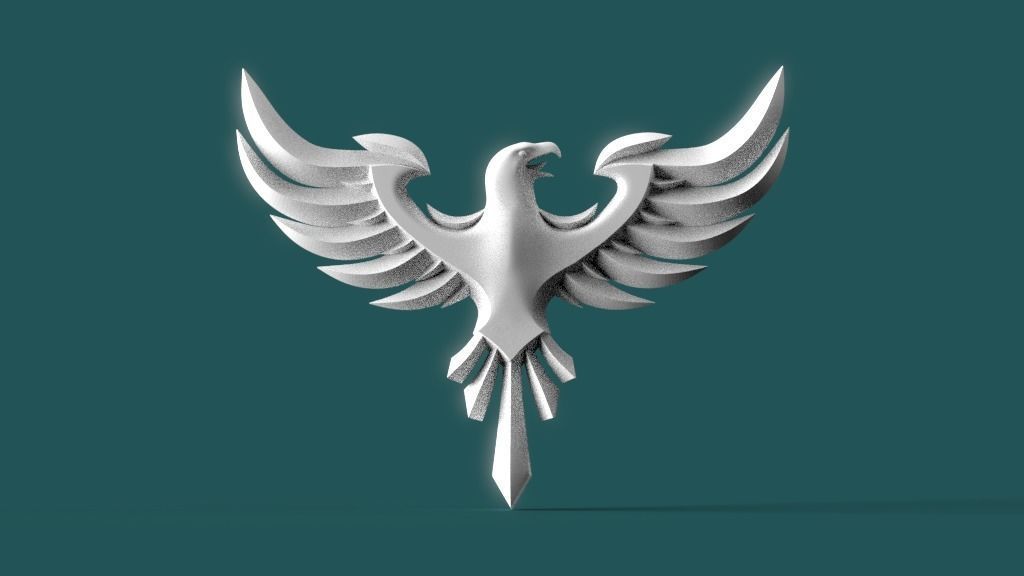 BIRD EAGLE 3D model_35