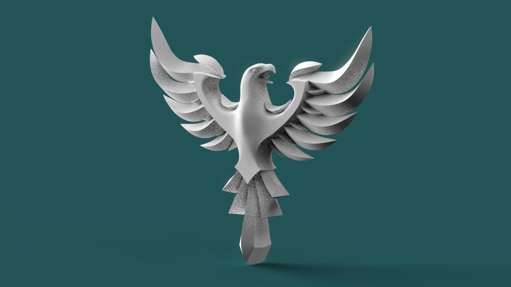 BIRD EAGLE 3D model_5