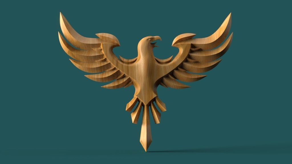 BIRD EAGLE 3D model_34