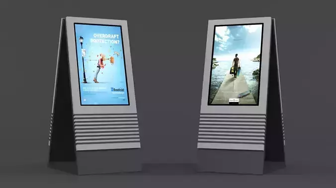 Digital Kiosk 3D model