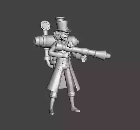 Lindbergh Revolutionary Army 3D Model 3D print model