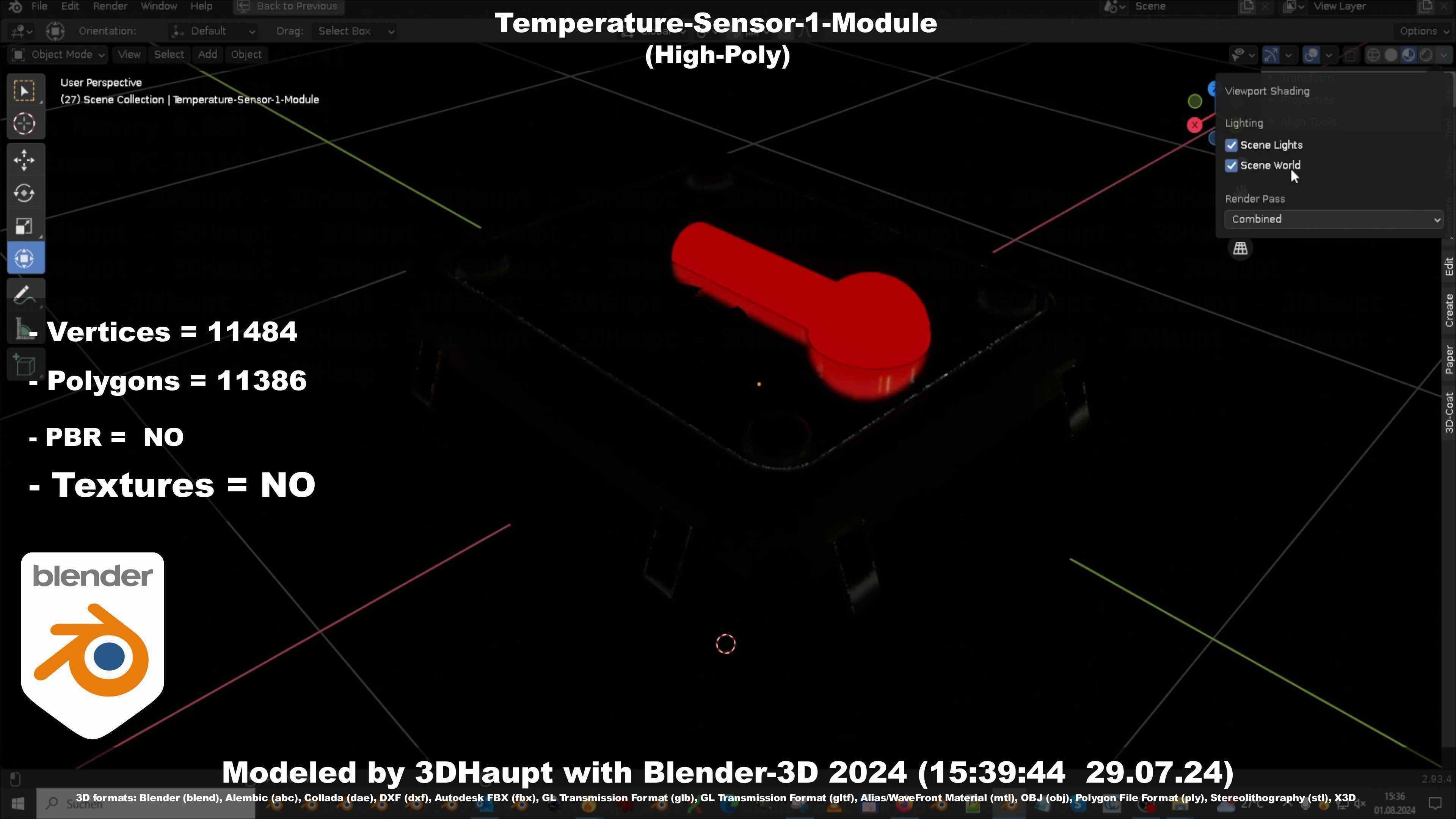 Temperature-Sensor-1-Module  3D model_80
