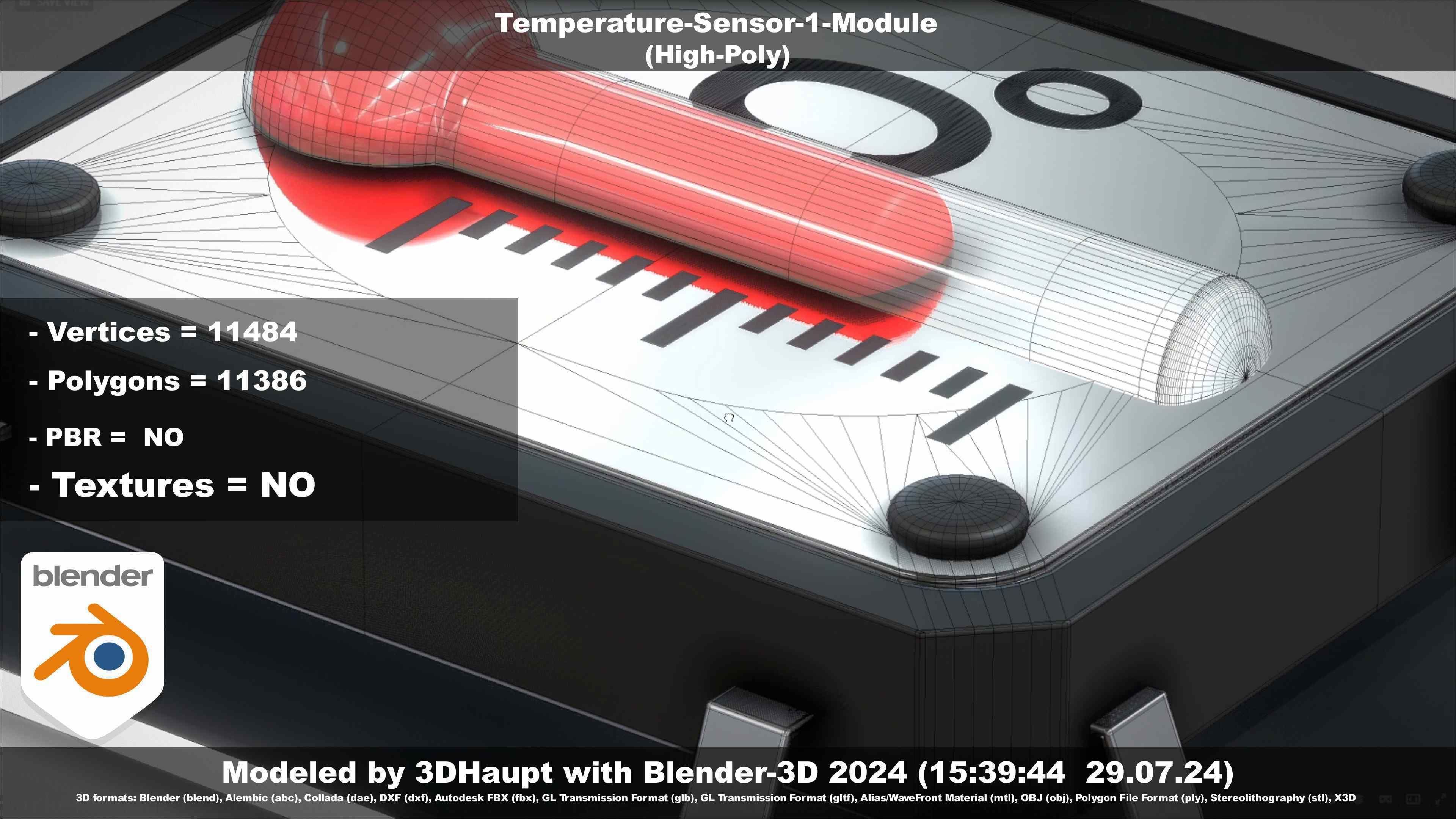 Temperature-Sensor-1-Module  3D model_94