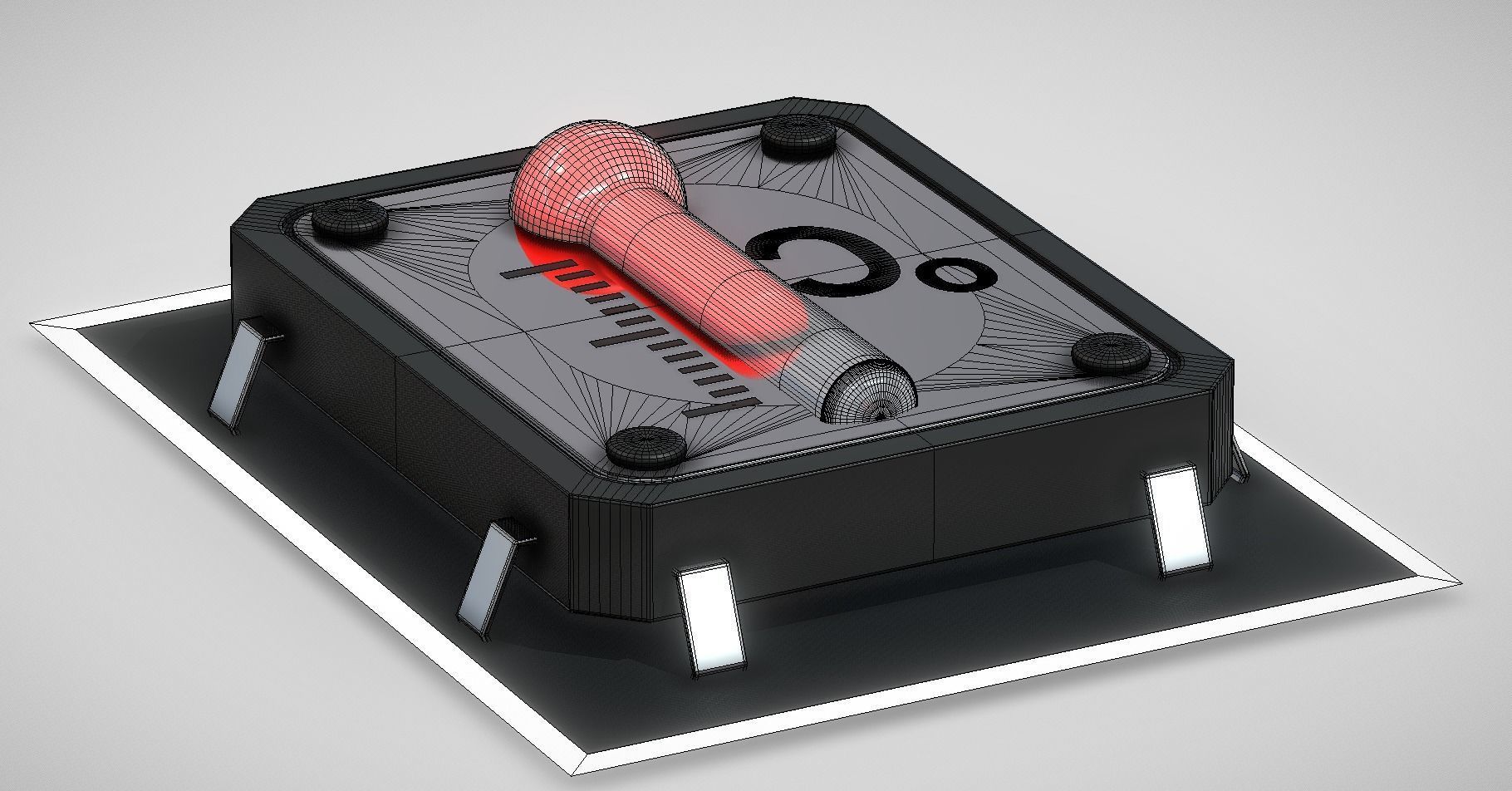 Temperature-Sensor-1-Module  3D model_2