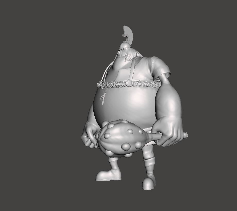 Oimo One piece 3D Model 3D print model_1
