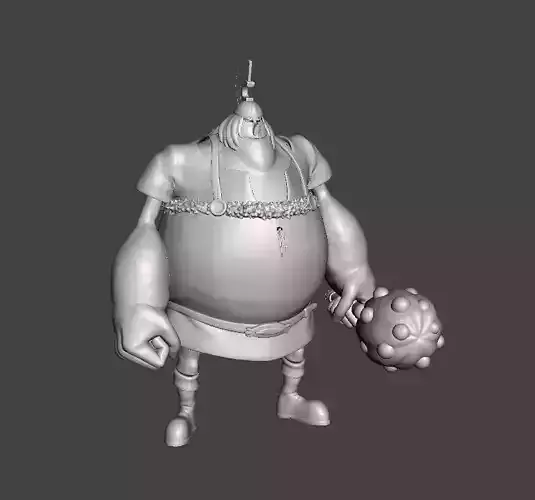 Oimo One piece 3D Model 3D print model