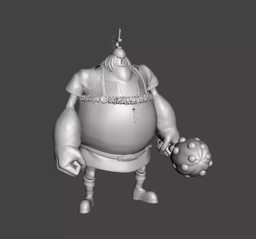 Oimo One piece 3D Model 3D print model_0