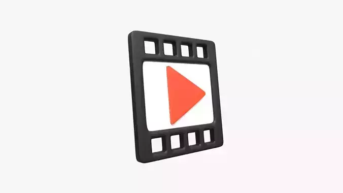 Cinema Reel 3D model