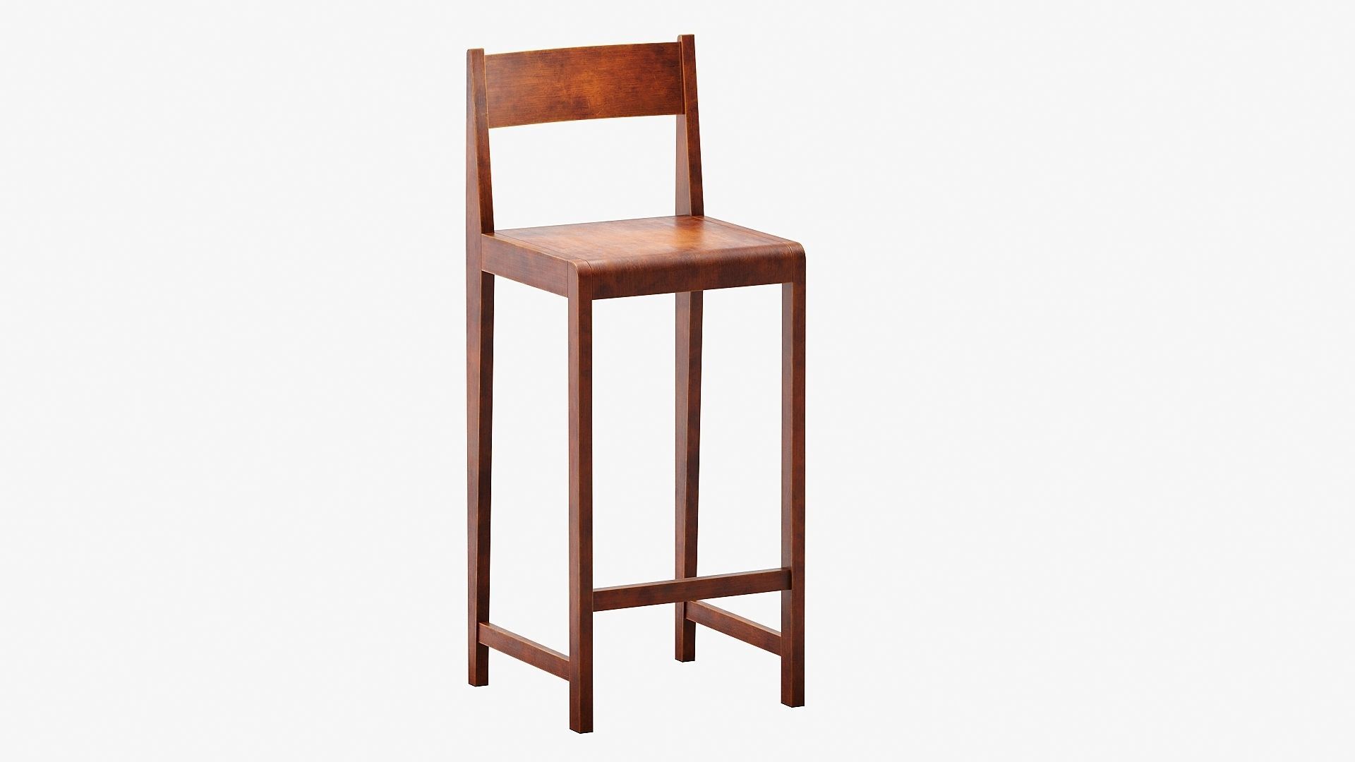 Bar Chair 01 By Frama 3D model_3