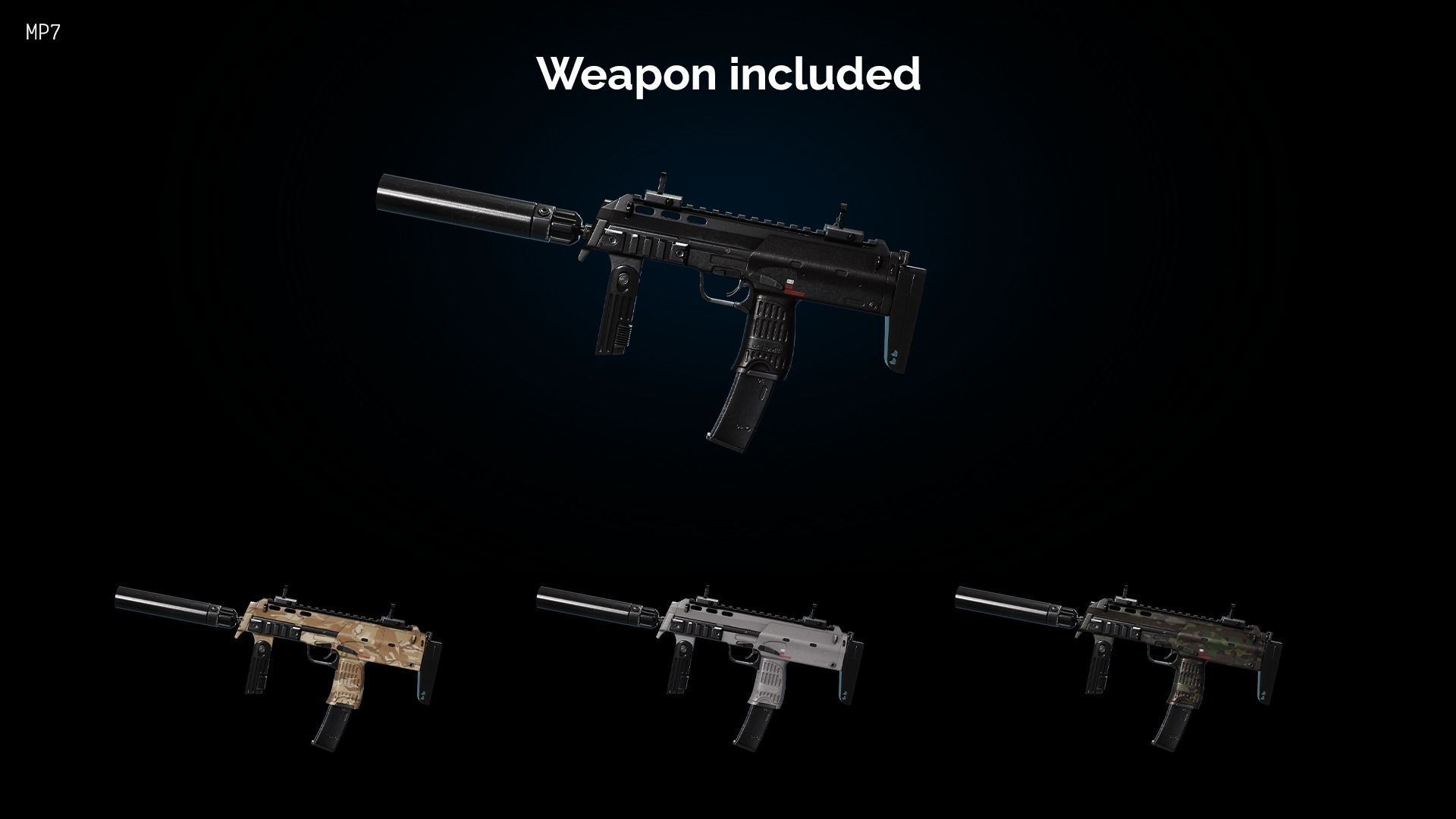 Rapid Fire Military Character - Medic Low-poly 3D model_19