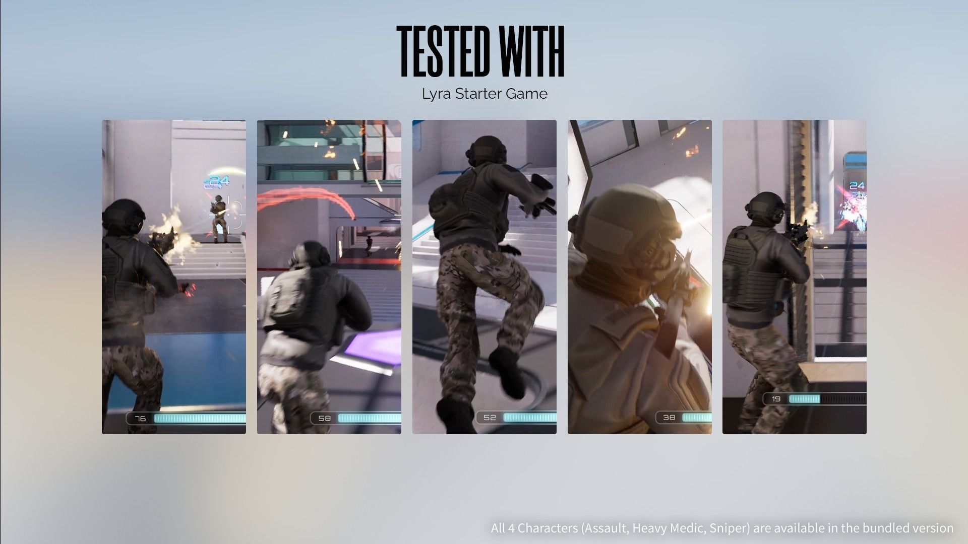 Rapid Fire Military Character - Medic Low-poly 3D model_15