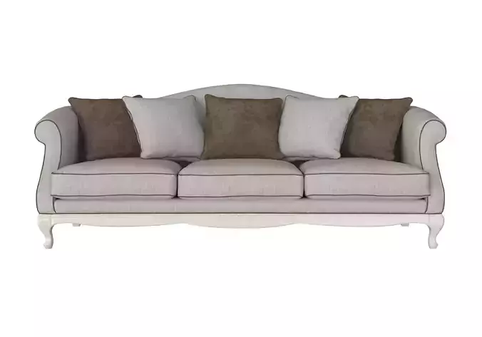 Fusion Elegance Sofa by MODENESE 3D model