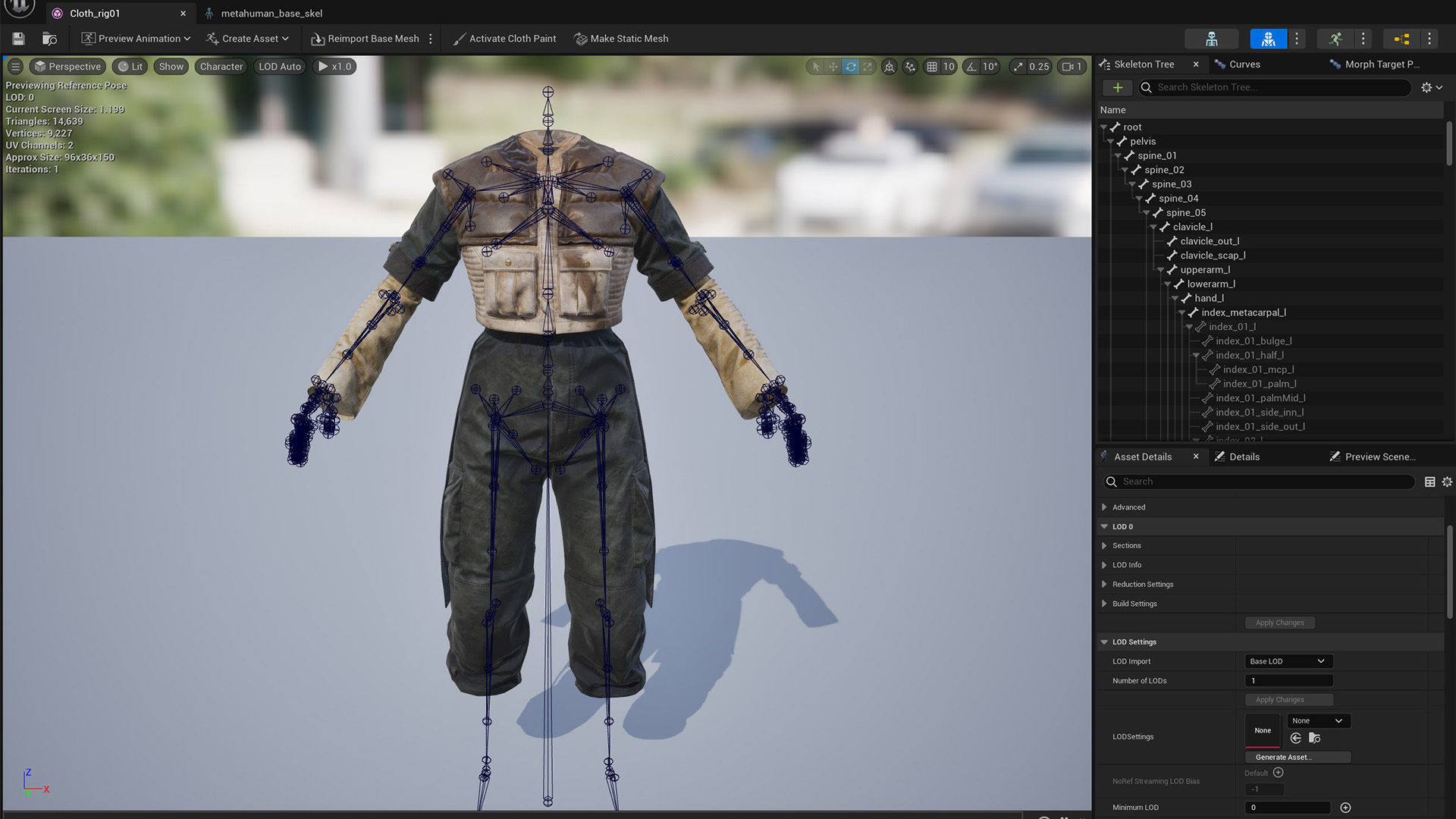 Rina Tavik Rigged Star Wars inspired Sci-Fi Character Low-poly 3D model_7