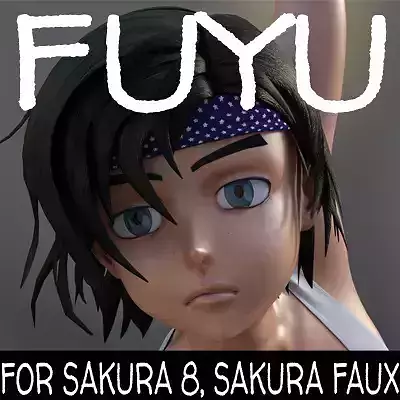 Fuyu Male Morph for Sakura 8 3D model