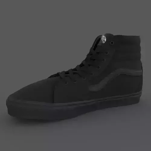 VANS182 Sk8 Hi Black Black