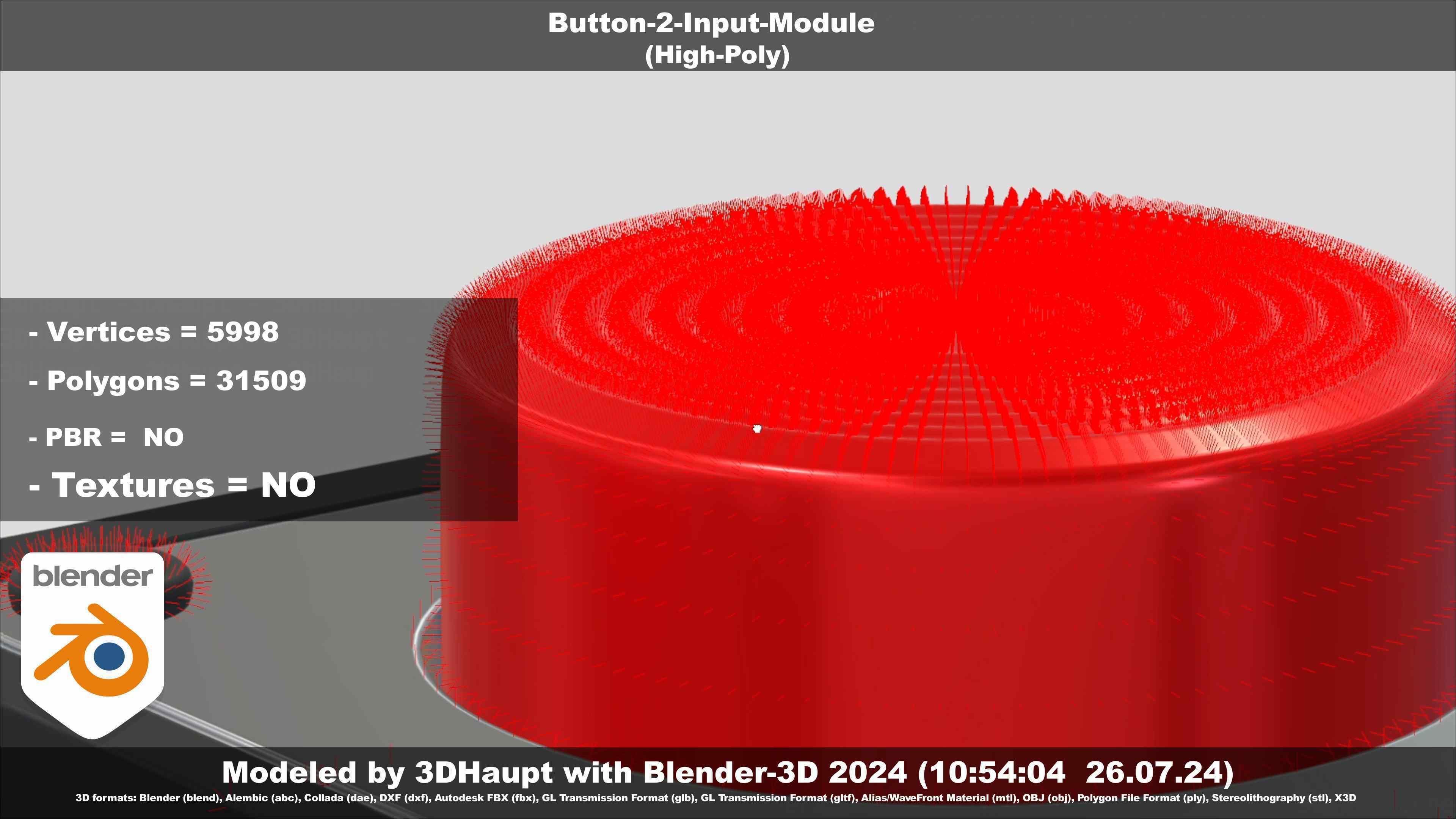 Button-2-Input-Module 3D model_75