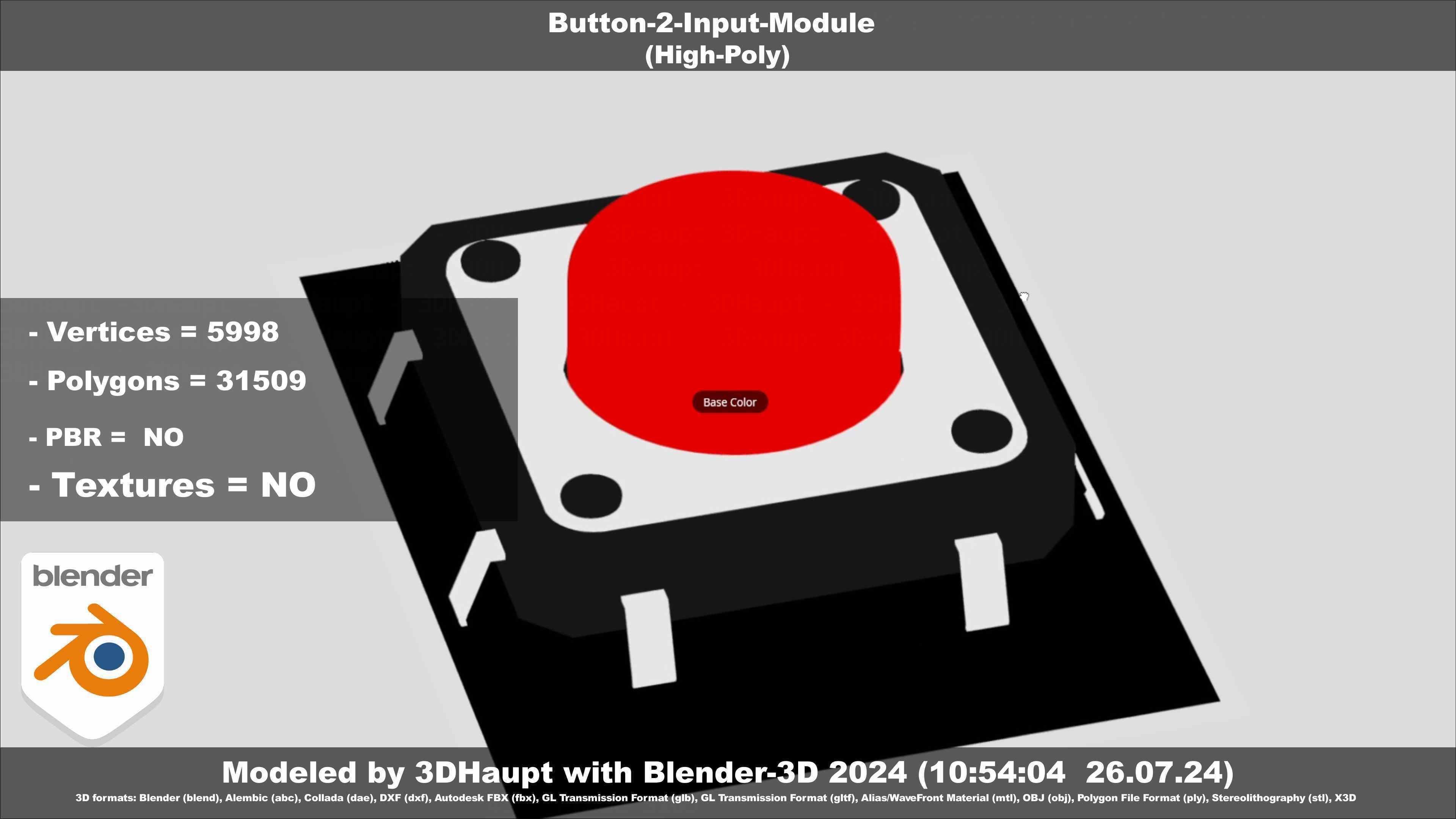 Button-2-Input-Module 3D model_17