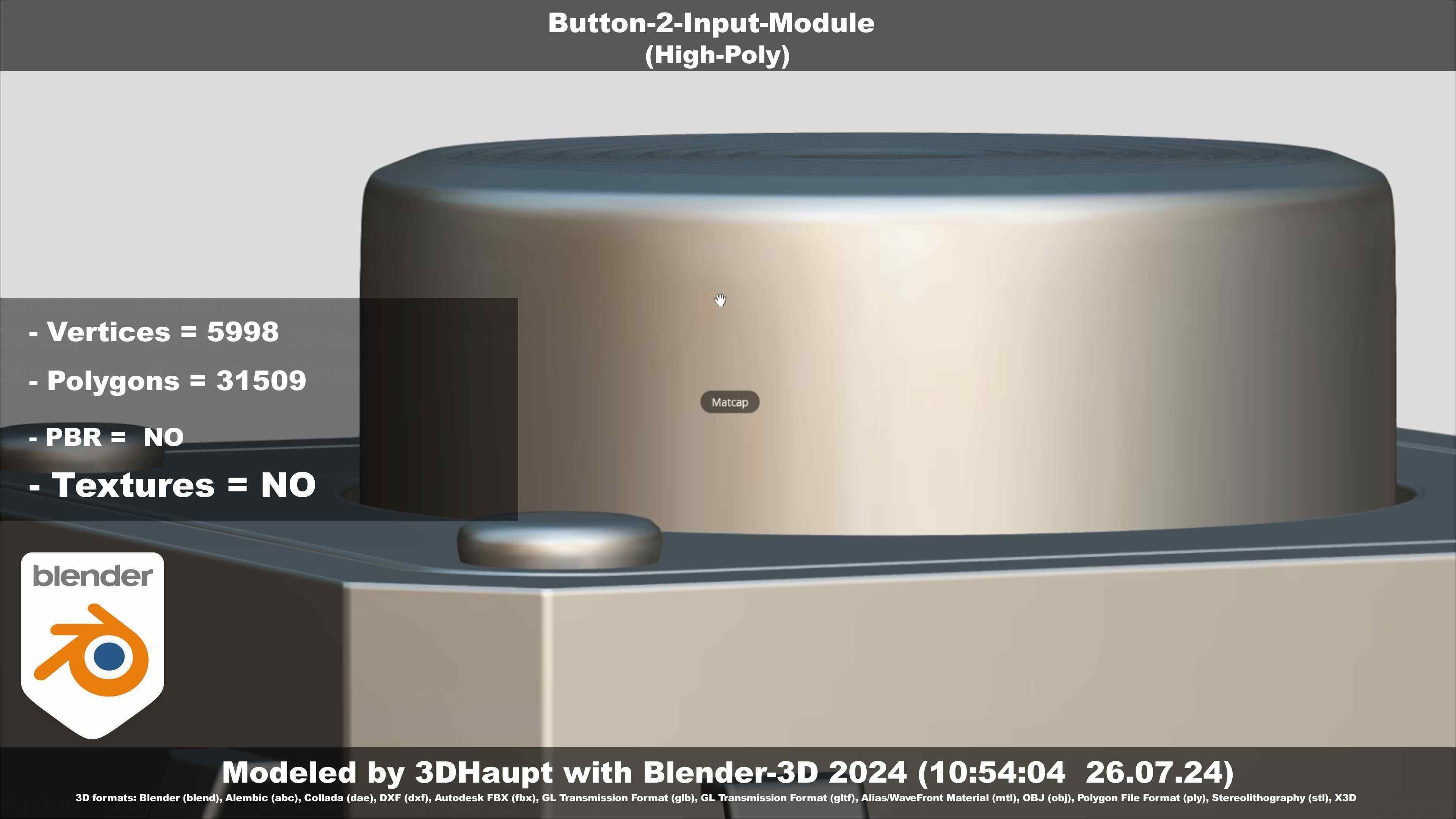 Button-2-Input-Module 3D model_59