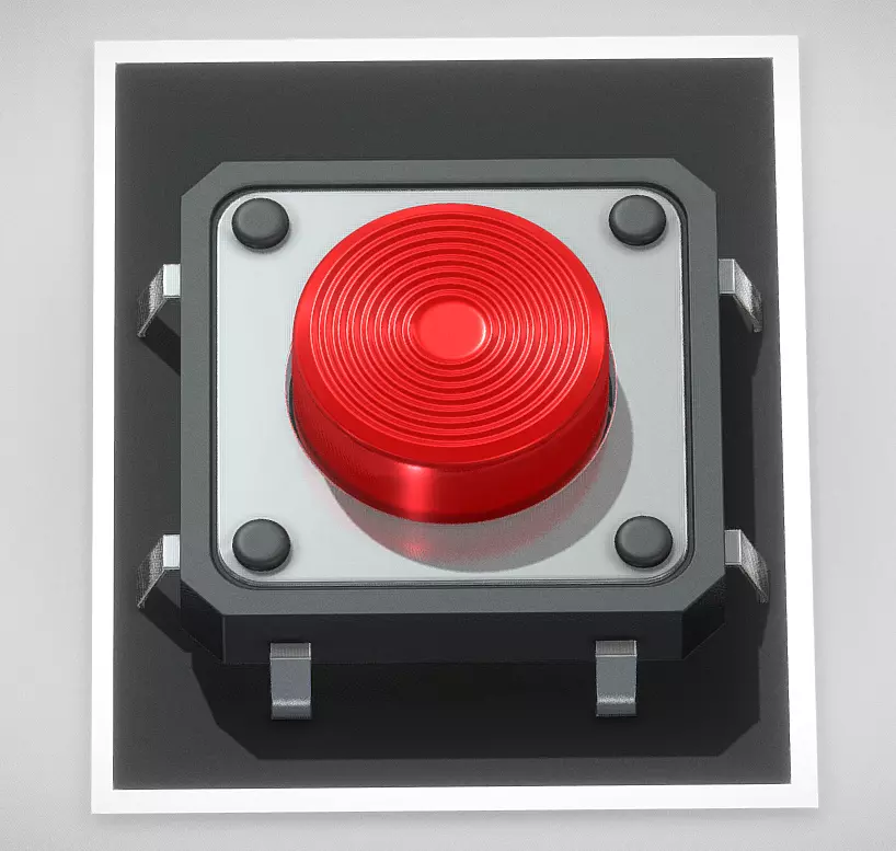 Button-2-Input-Module 3D model_0