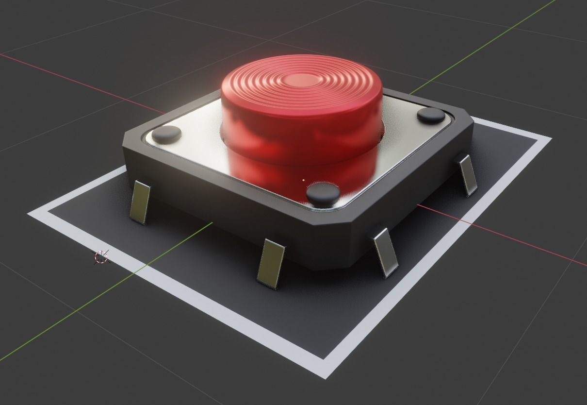 Button-2-Input-Module 3D model_1