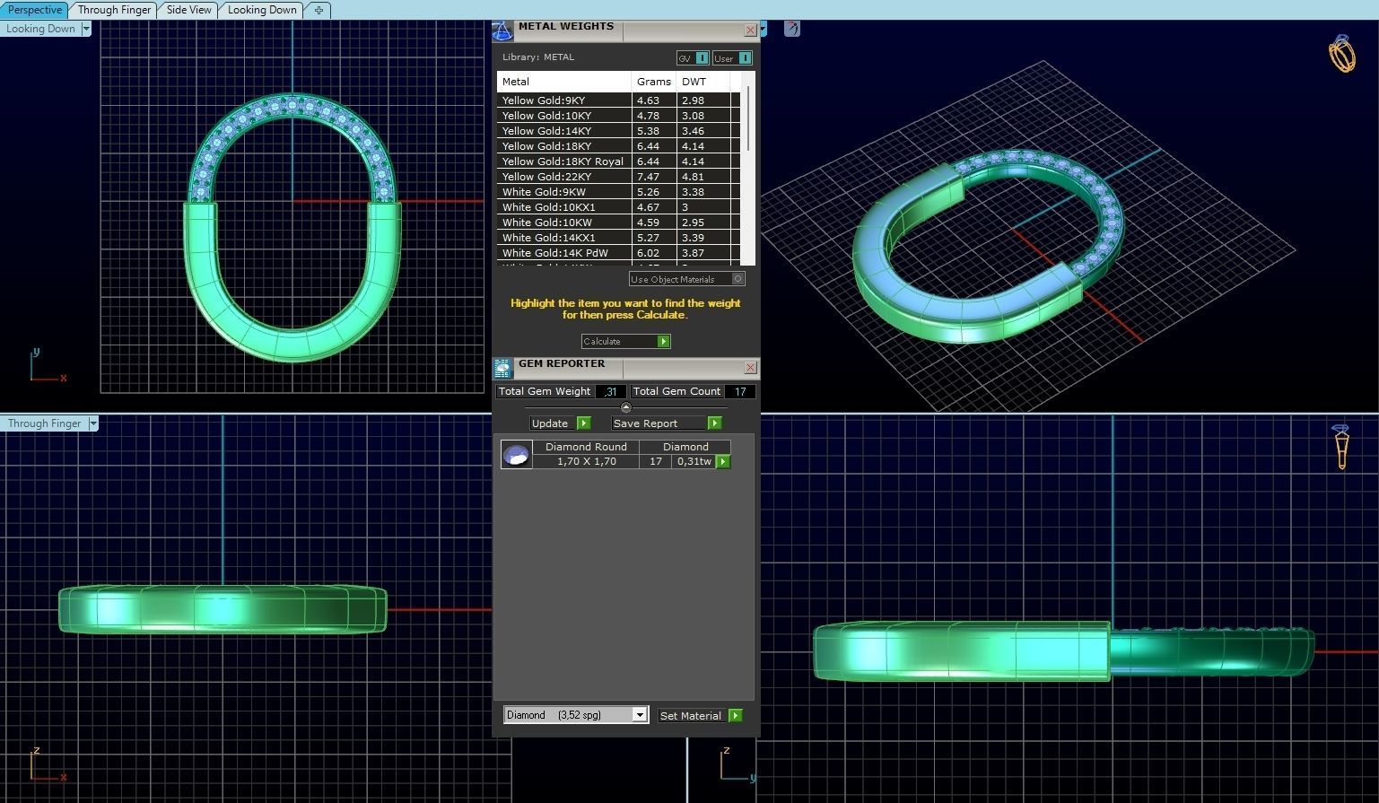 Tiffany Lock Pendant 3D print model_7