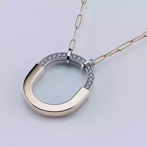 Tiffany Lock Pendant