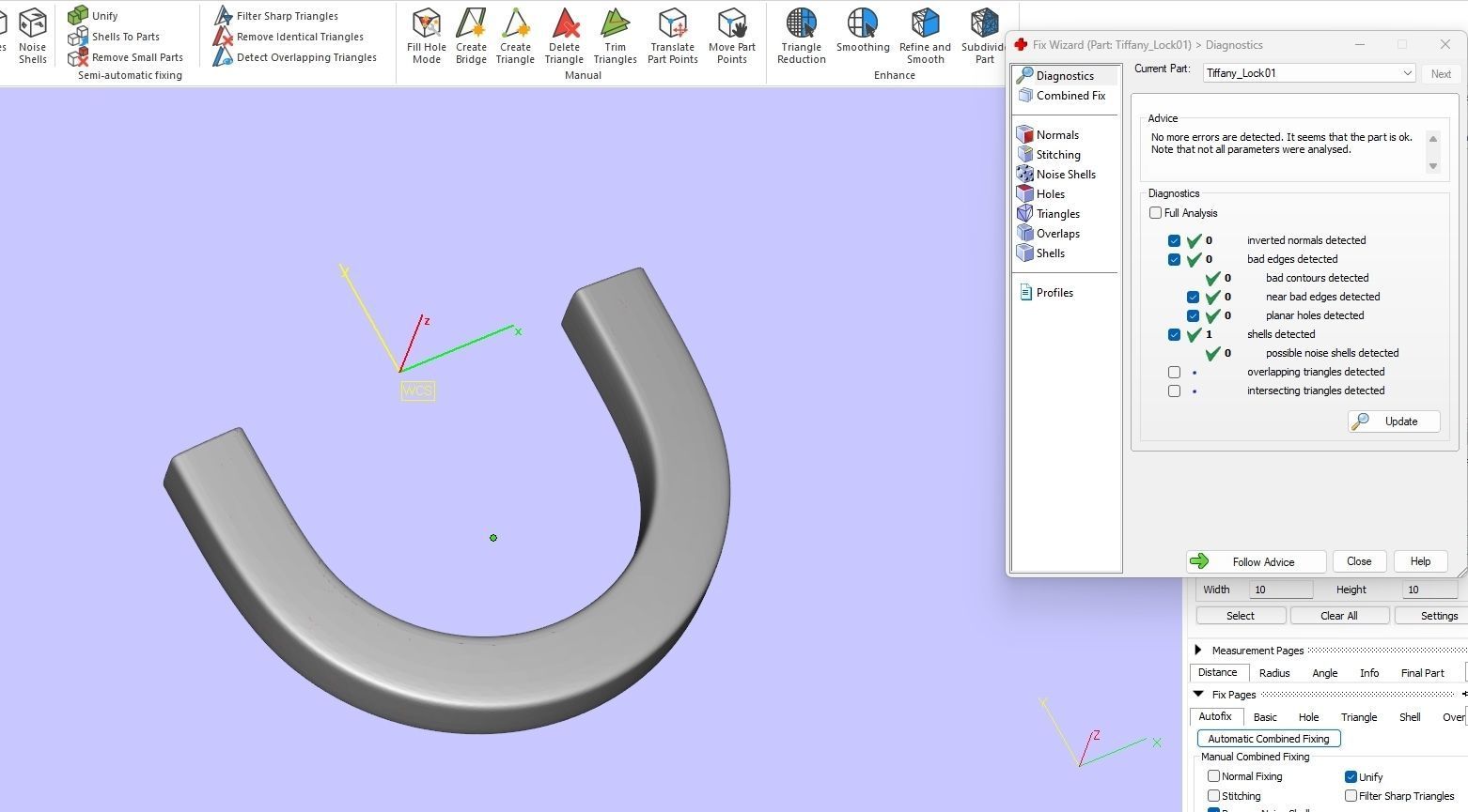 Tiffany Lock Pendant 3D print model_13