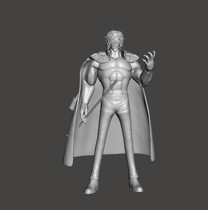 Admiral Ryokugyu 3D Model 3D print model_1