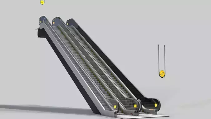 Escada Rolante sobe e desce