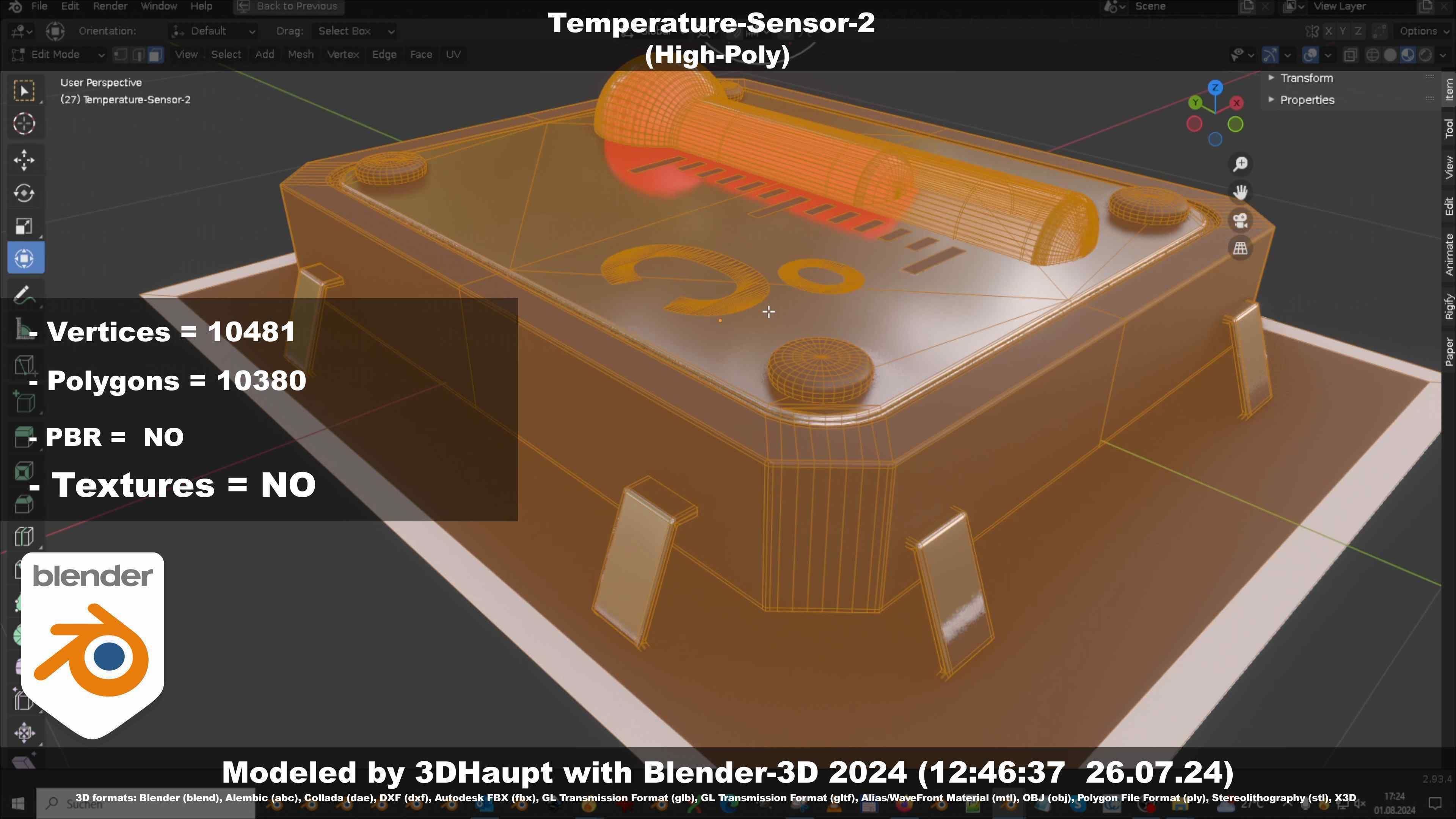 Temperature-Sensor-2-Module 3D model_8