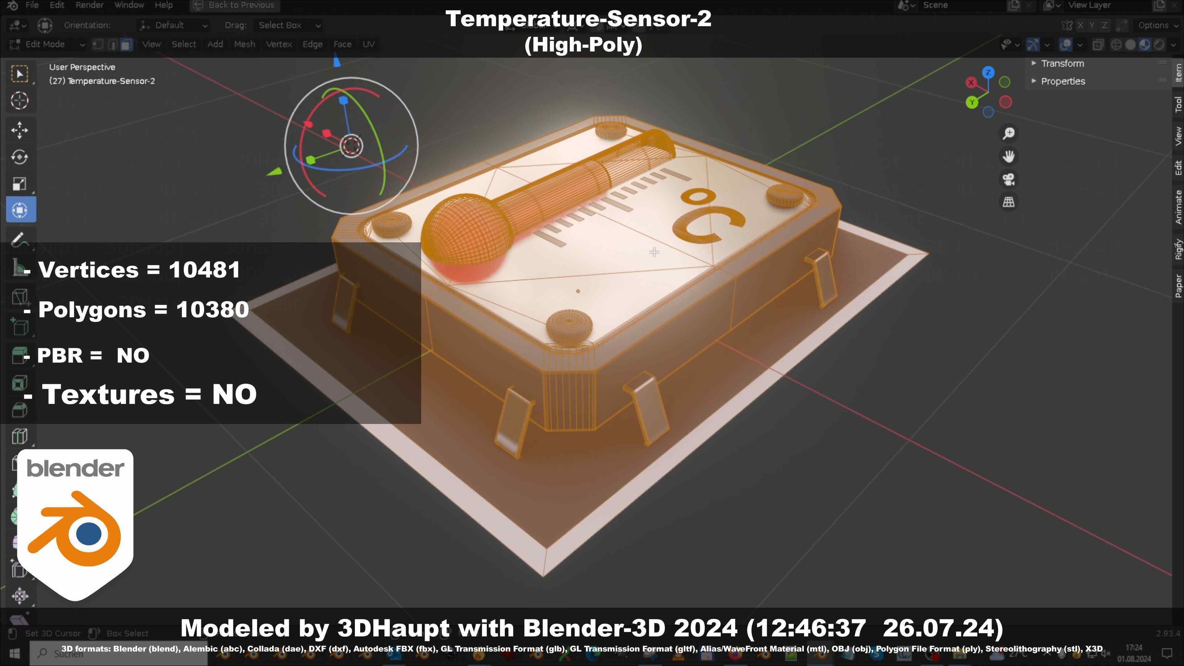 Temperature-Sensor-2-Module 3D model_40