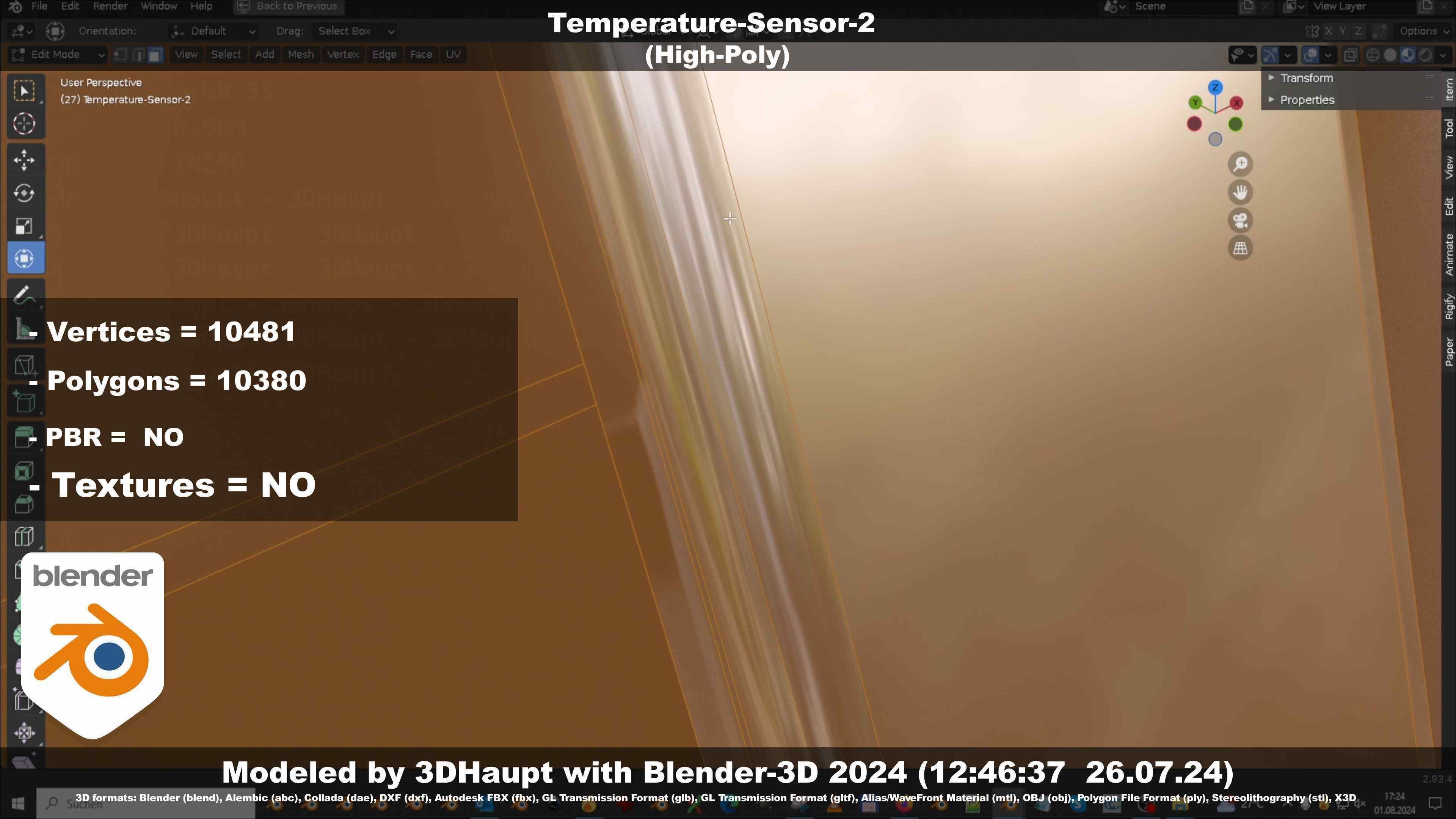 Temperature-Sensor-2-Module 3D model_133