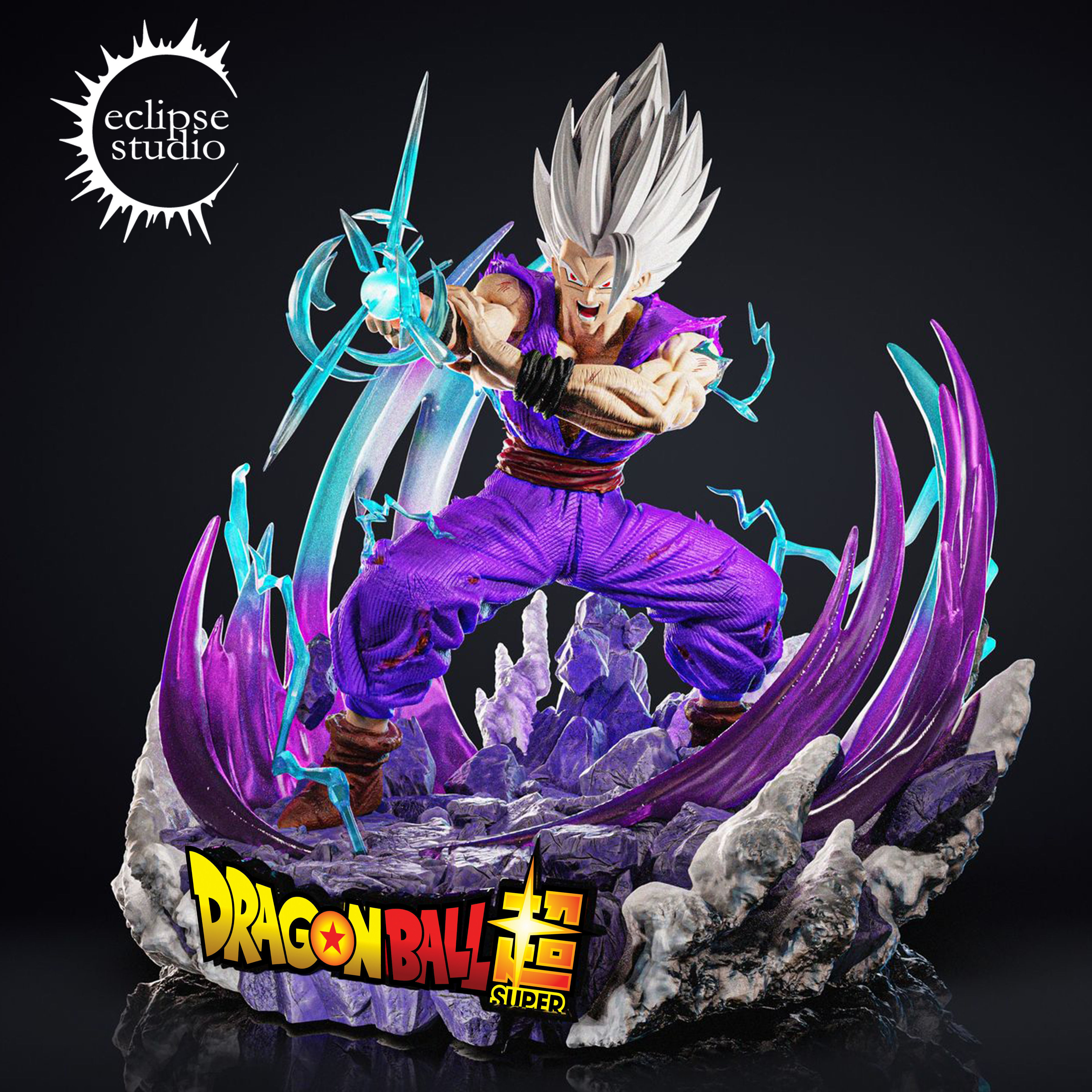 Gohan Beast Mode 3D print model_2