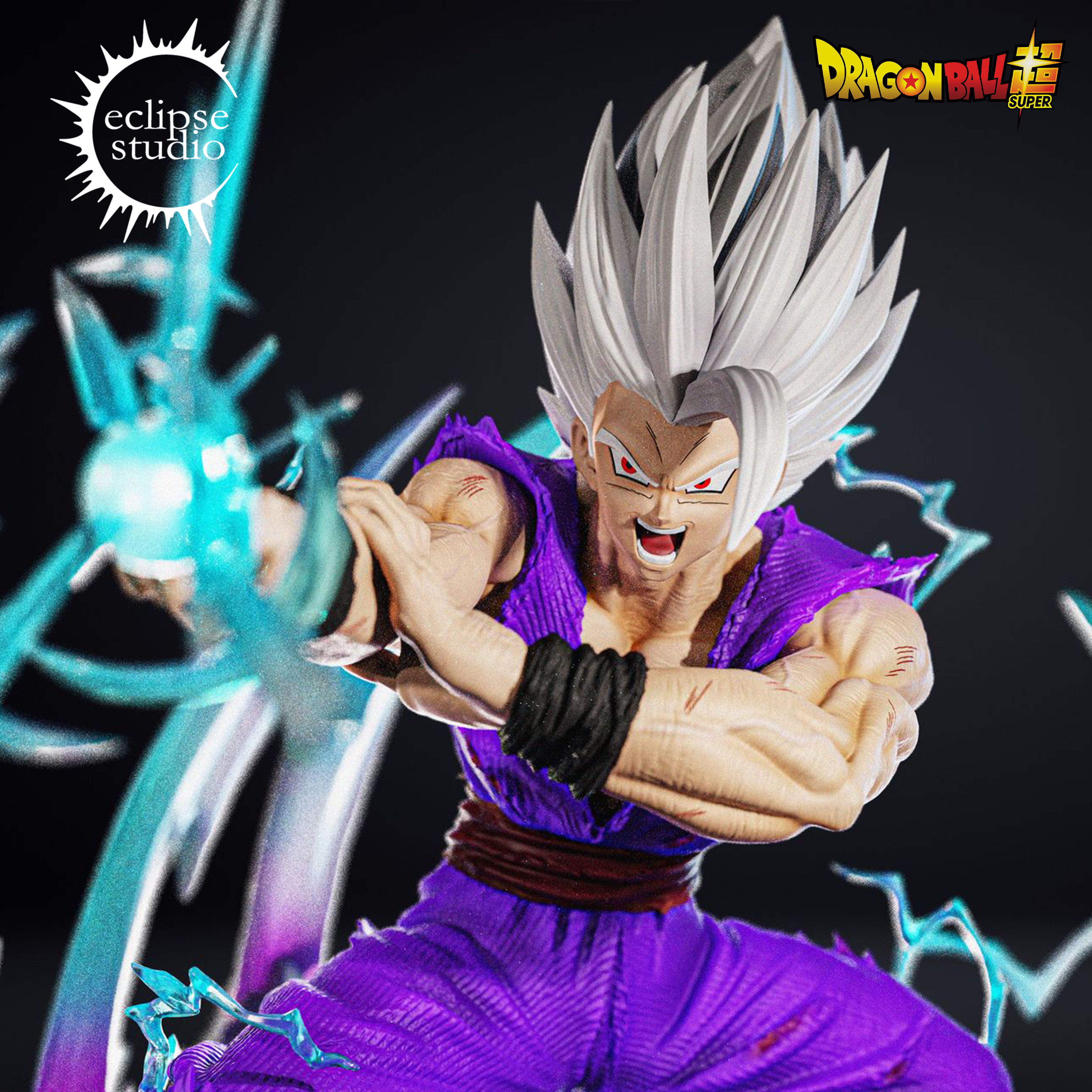 Gohan Beast Mode 3D print model_5