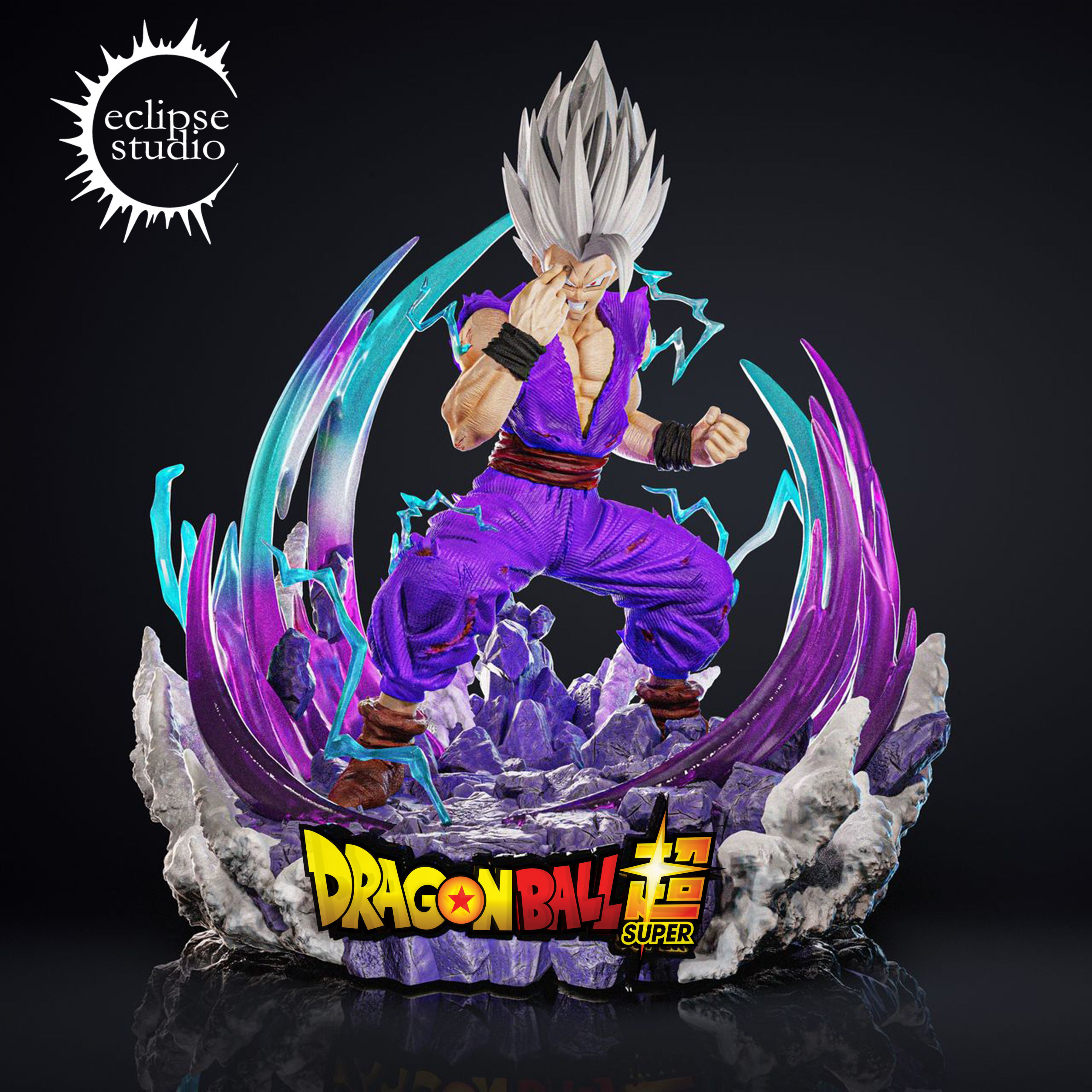 Gohan Beast Mode 3D print model_1