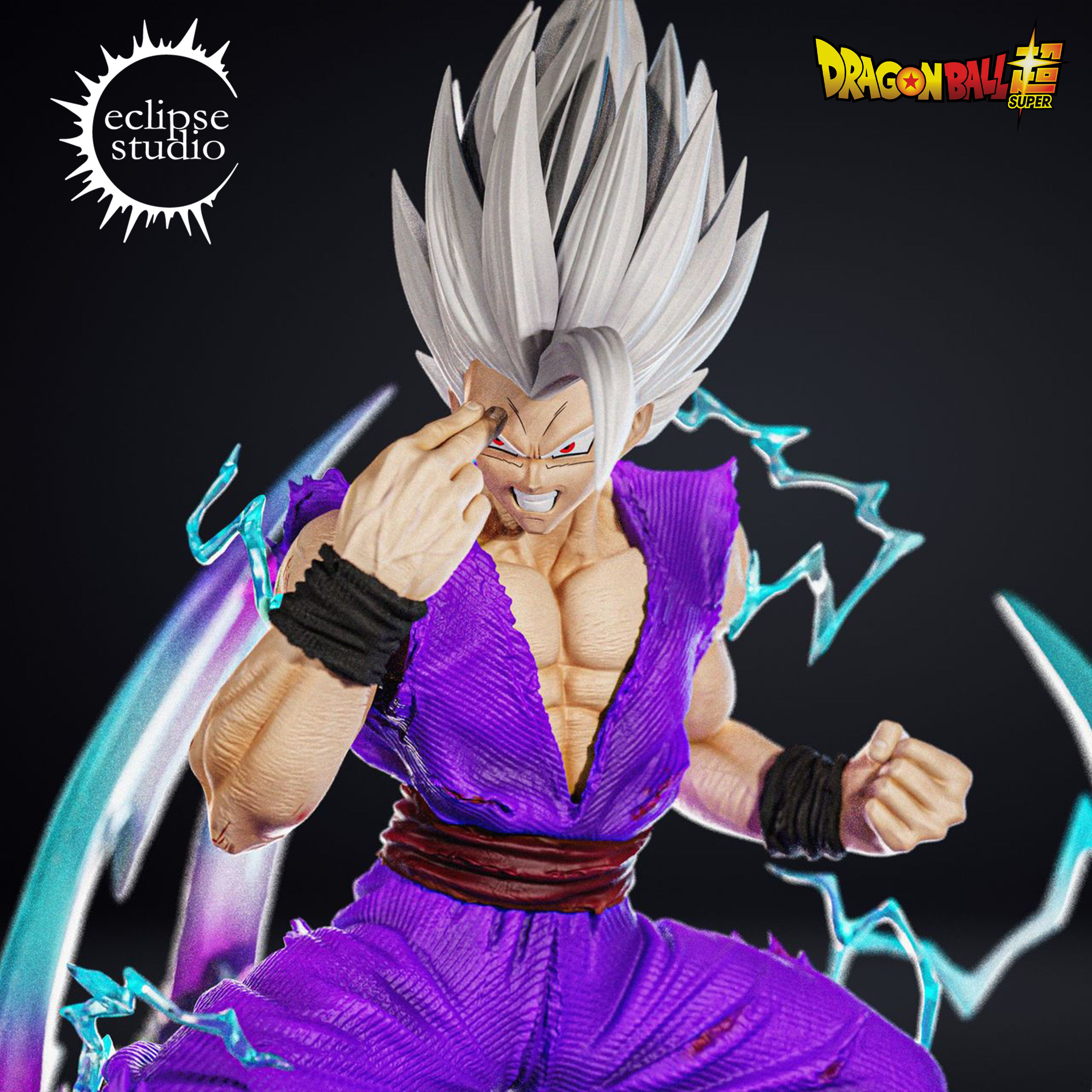 Gohan Beast Mode 3D print model_4